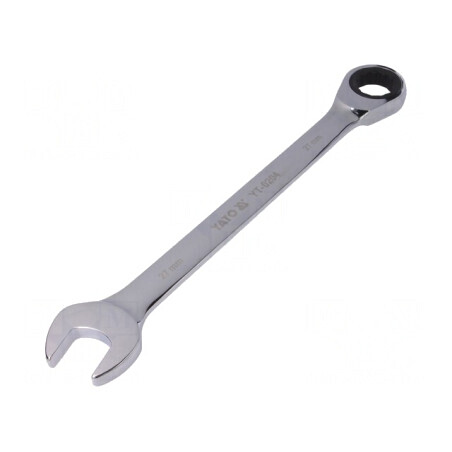 Cheie combinată 27mm oțel crom-vanadium YT-0204 | Electronic-mag.ro | Componente Electronice