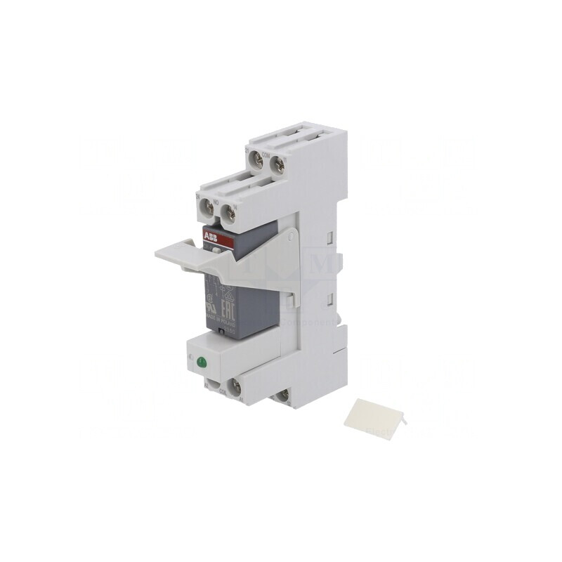 Releu DPDT 110VDC pentru șină DIN | Electronic-mag.ro | Componente Electronice
