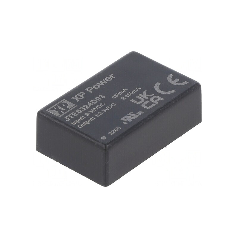 Convertor DC/DC 6W 9-36V la 3,3V și -3,3V | Electronic-mag.ro | Componente Electronice