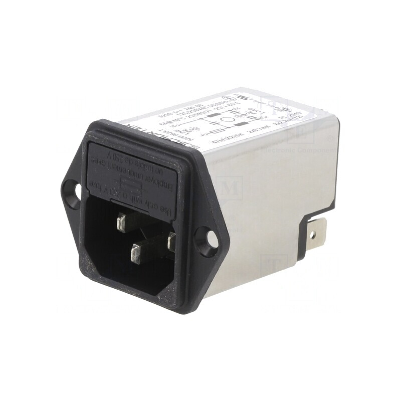 Conector de alimentare AC 6A 250V IEC 60320 | Electronic-mag.ro | Componente Electronice Conector de alimentare AC 6A 250V IEC 60320 | Electronic-mag.ro | Componente Electronice