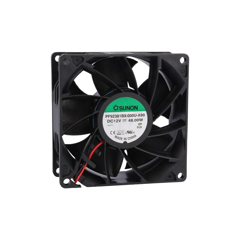 Ventilator axial DC 12V 92x92x38mm | Electronic-mag.ro | Componente Electronice