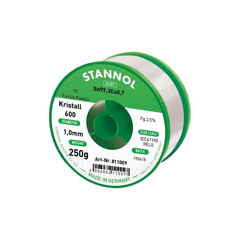 Sârmă de lipit fără plumb 1mm 250g | Electronic-mag.ro | Componente Electronice Sârmă de lipit fără plumb 1mm 250g | Electronic-mag.ro | Componente Electronice