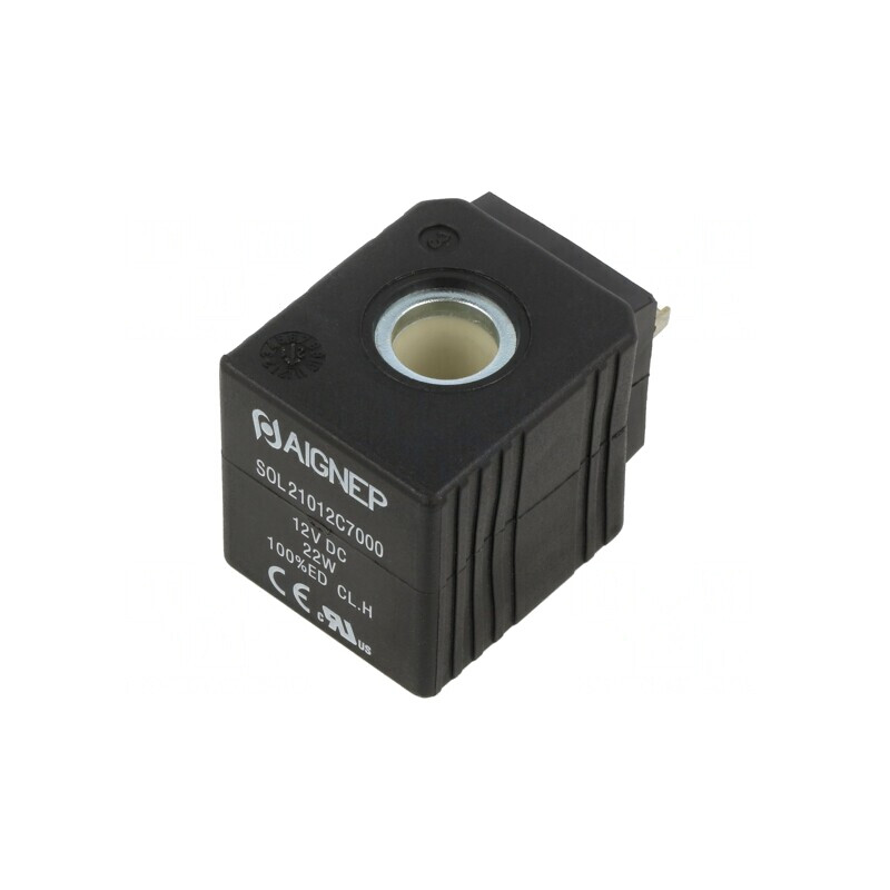 Bobină Electrovalvă IP65 12V DC 22W 13mm | Electronic-mag.ro | Componente Electronice Bobină Electrovalvă IP65 12V DC 22W 13mm | Electronic-mag.ro | Componente Electronice