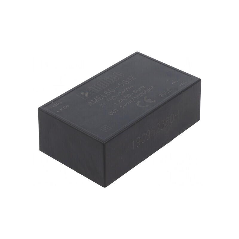 Convertor AC/DC 50W 5VDC AMEL60-5SJZ | Electronic-mag.ro | Componente Electronice