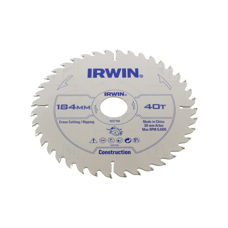 Disc Ferăstrău Circular 184mm 40 Dinți pentru Lemn | Electronic-mag.ro | Componente Electronice