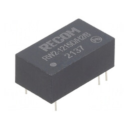 Convertor DC/DC 2W 9-18V la 15V/-15V DIP16 | Electronic-mag.ro | Componente Electronice