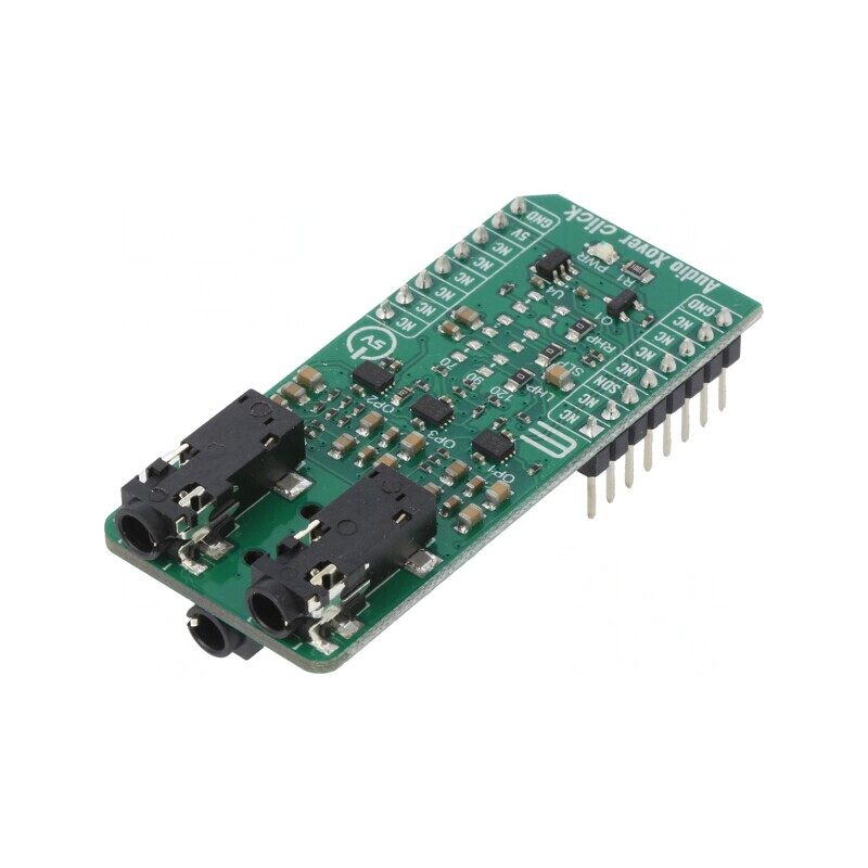 Placă Prototip Amplificator GPIO 5VDC AUDIO XOVER CLICK | Electronic-mag.ro | Componente Electronice
