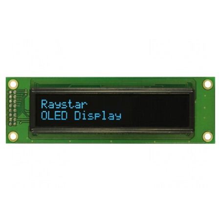 Display OLED Alfanumeric 20x2 Albastru 116x37x9.8mm | Electronic-mag.ro | Componente Electronice
