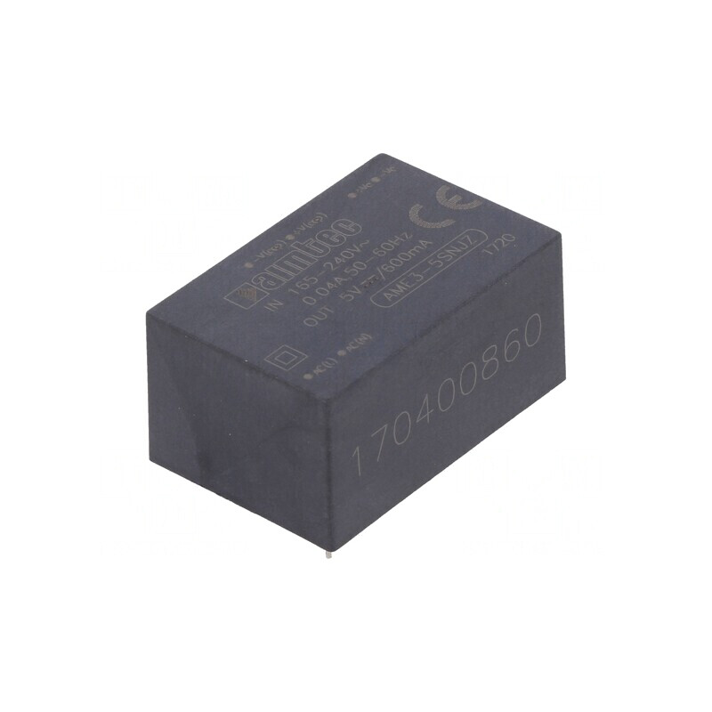 Convertor AC/DC 3W 5VDC AME3-5SNJZ | Electronic-mag.ro | Componente Electronice