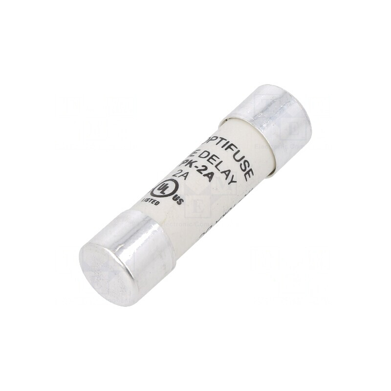 Siguranță întârziată 2A 500VAC 10,3x38mm | Electronic-mag.ro | Componente Electronice