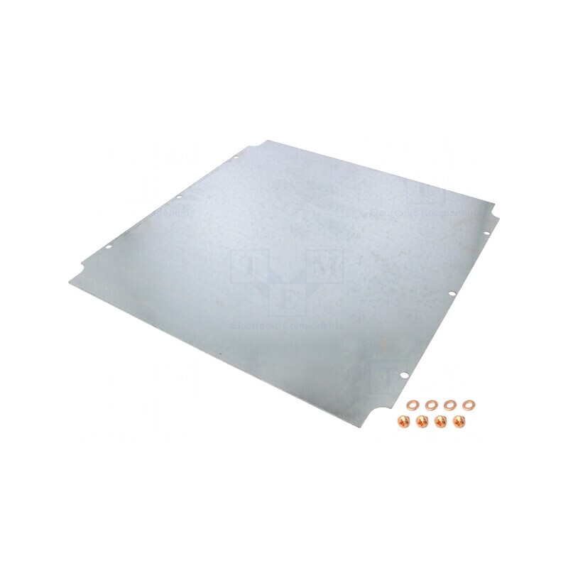 Placă de montare oţel 383mm x 388mm | Electronic-mag.ro | Componente Electronice