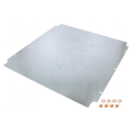 Placă de montare oţel 383mm x 388mm | Electronic-mag.ro | Componente Electronice