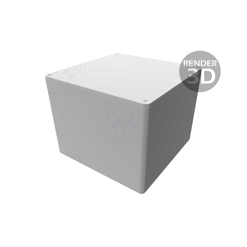 Carcasă Universală Aluminiu 120x120x90mm IP54 | Electronic-mag.ro | Componente Electronice