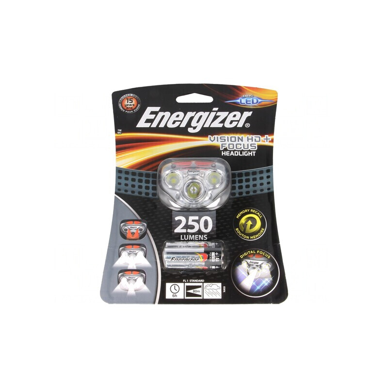 Lanternă LED pentru cască etanşă 250lm gri | Electronic-mag.ro | Componente Electronice