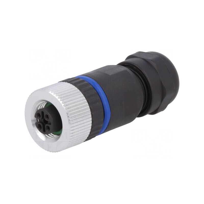 Mufă M12 4P Mamă IP67 CANopen | Electronic-mag.ro | Componente Electronice