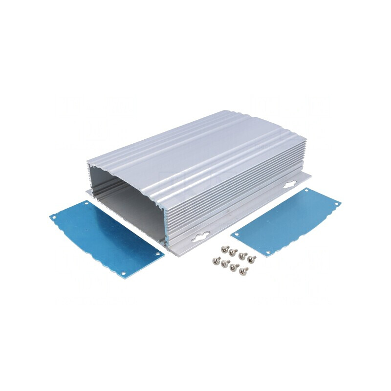 Carcasă aluminiu cu panou 148x200x48mm | Electronic-mag.ro | Componente Electronice