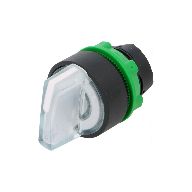 Comutator Rotativ 22mm cu LED Alb IP66 | Electronic-mag.ro | Componente Electronice