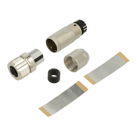 Mufă M12 PIN 5 Mamă DeviceNet CANopen Dreaptă | Electronic-mag.ro | Componente Electronice