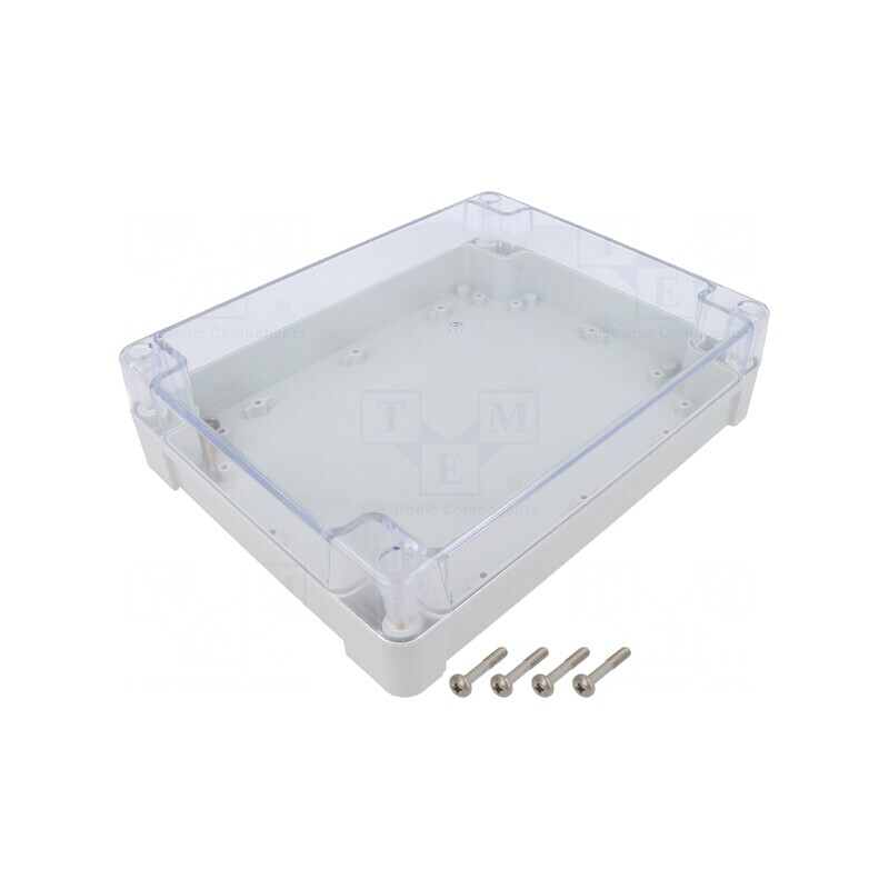 Carcasă Universală 190x240x60mm cu Bucșă din Alamă | Electronic-mag.ro | Componente Electronice