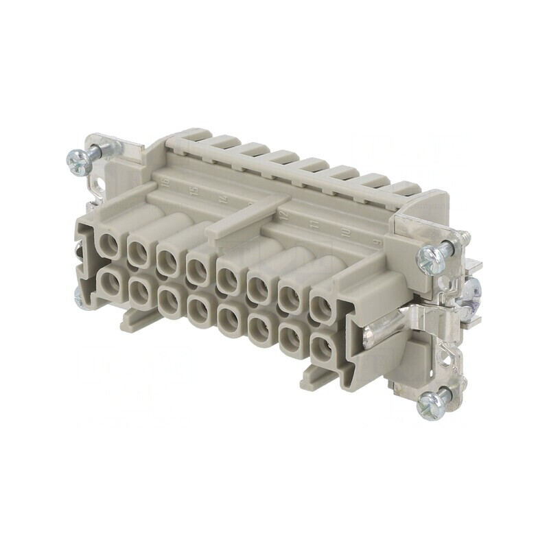EPIC H-BE 16A 16-Pin Contact Mamă Conector HDC | Electronic-mag.ro | Componente Electronice
