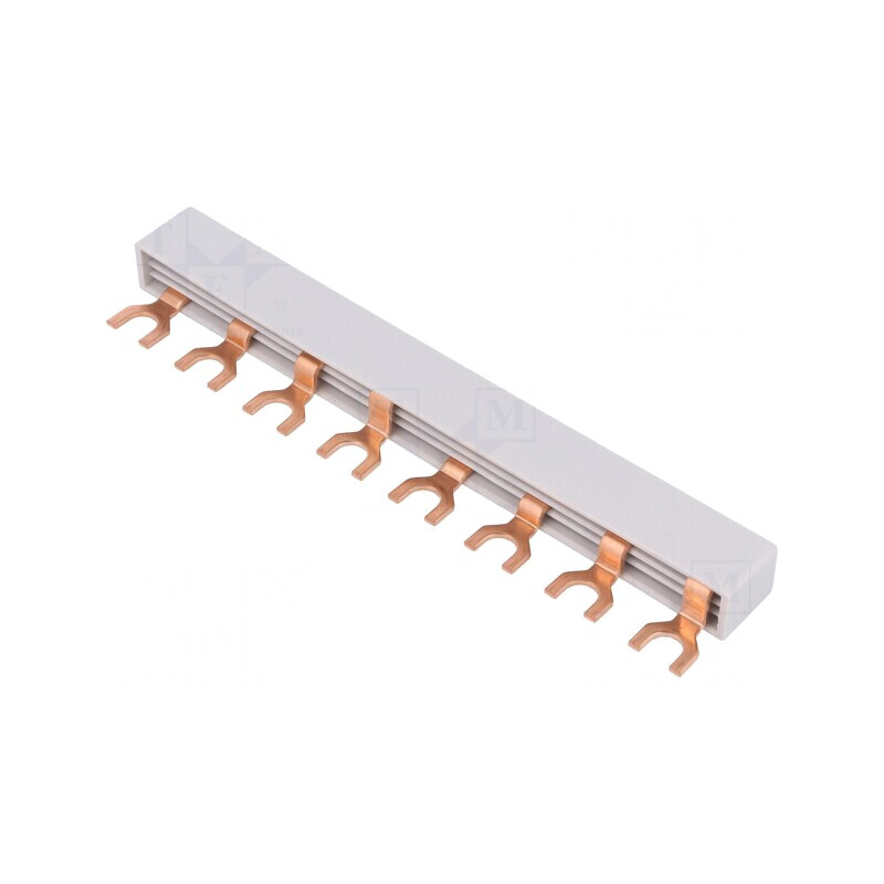 Bară colectoare 10mm2, 4 poli, 240V/415V, 4kV | Electronic-mag.ro | Componente Electronice