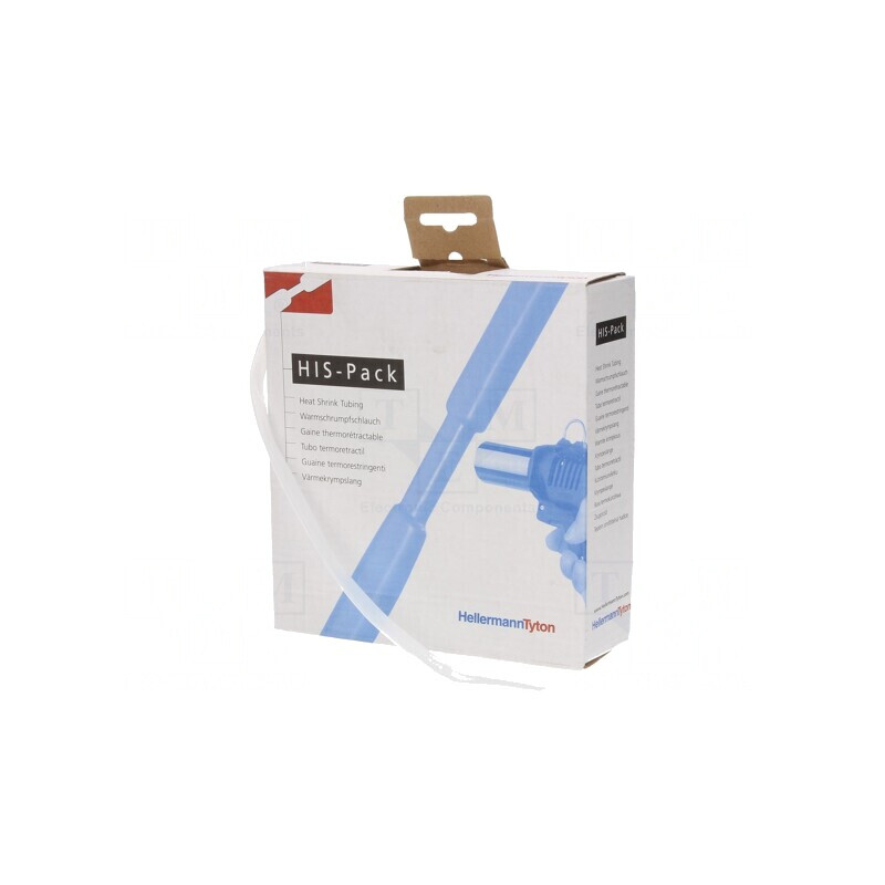 Manşon Termocontractabil Transparent 9,5mm x 5m | Electronic-mag.ro | Componente Electronice