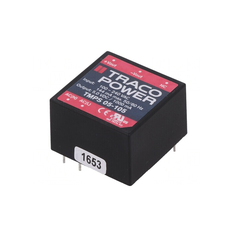 Convertor AC/DC 5W 5V 85-264VAC | Electronic-mag.ro | Componente Electronice