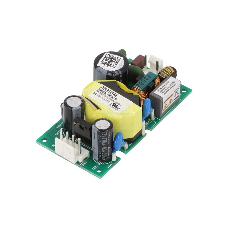 Alimentator Pulsatoriu Deschis 40W 120-370VDC 80-264VAC RACM40-48SK/OF | Electronic-mag.ro | Componente Electronice
