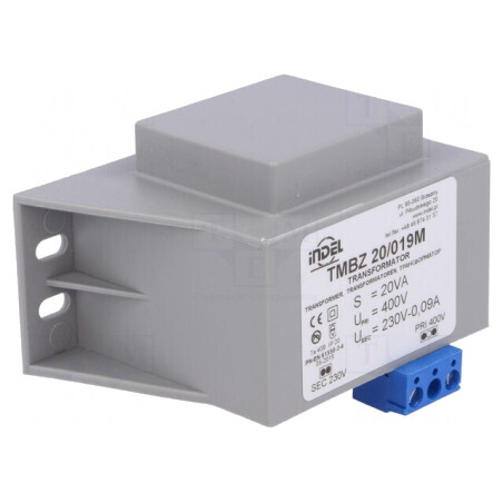 Transformator încapsulat 20VA 400V 230V cu șurub | Electronic-mag.ro | Componente Electronice