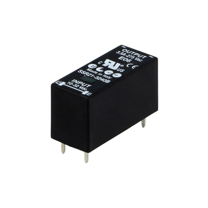 Releu Semiconductor SPST-NO 3A 12-275VAC SSR21-3240B | Electronic-mag.ro | Componente Electronice Releu Semiconductor SPST-NO 3A 12-275VAC SSR21-3240B | Electronic-mag.ro | Componente Electronice
