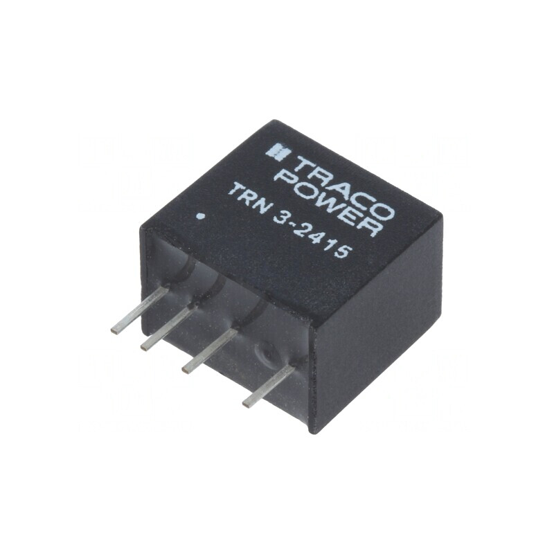 Convertor DC/DC 3W 18-36V la 24V 125mA SIP | Electronic-mag.ro | Componente Electronice