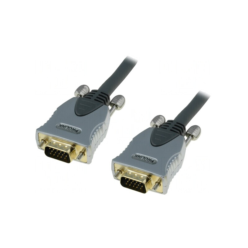 Cablu D-Sub 15 pini HD Negru 3m | Electronic-mag.ro | Componente Electronice Cablu D-Sub 15 pini HD Negru 3m | Electronic-mag.ro | Componente Electronice