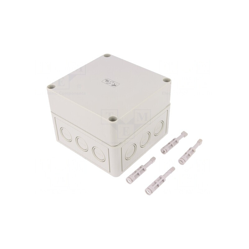 Carcasă Universală Polistiren 130mm x 130mm x 99mm | Electronic-mag.ro | Componente Electronice