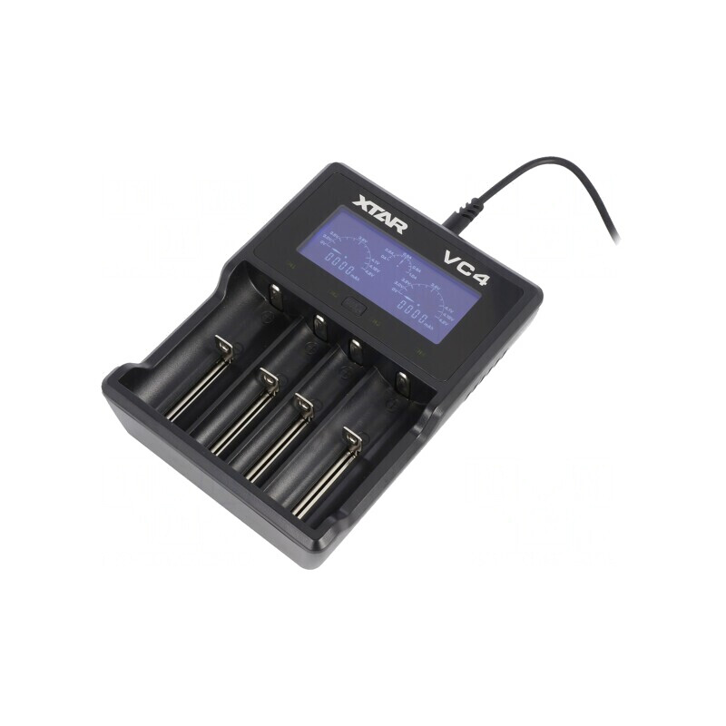 Încărcător VC4 cu Microprocesor Li-Ion/Ni-MH 1A pentru 4 Celule | Electronic-mag.ro | Componente Electronice