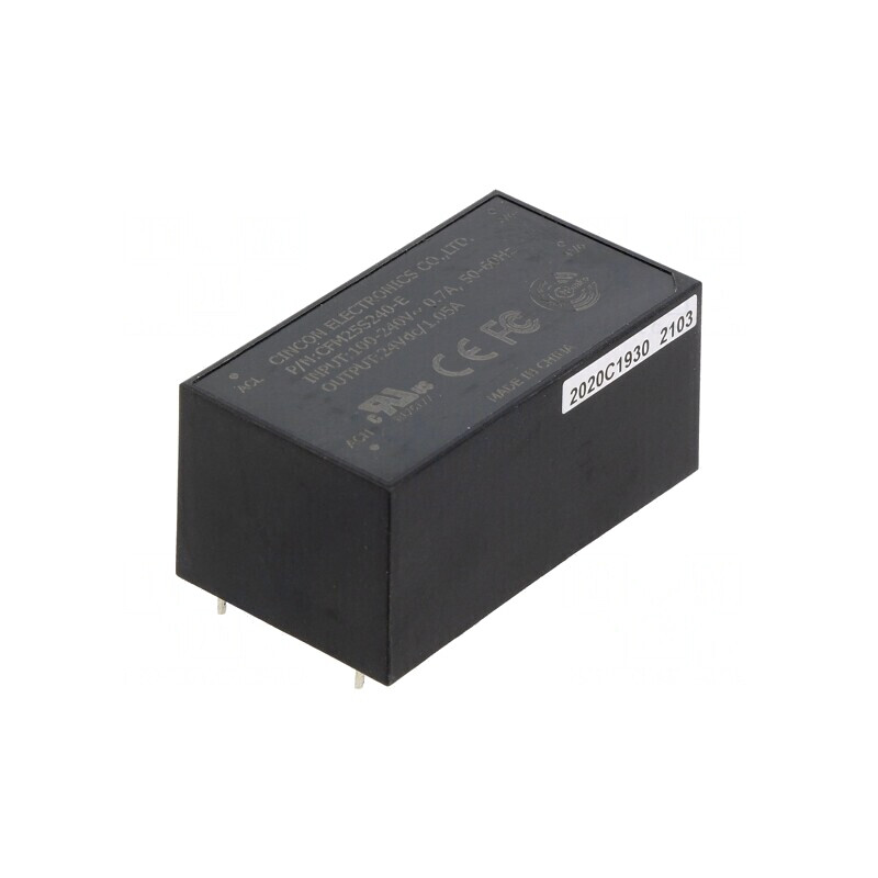 Convertor AC/DC 25W 24VDC CFM25S240-E | Electronic-mag.ro | Componente Electronice