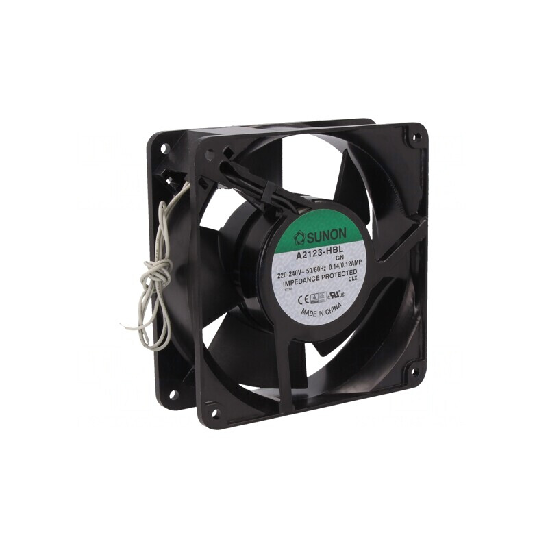 Ventilator AC axial 230V 120x120x38mm 163m3/h | Electronic-mag.ro | Componente Electronice