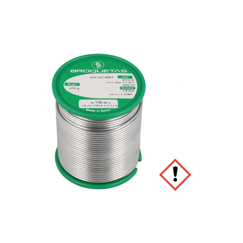 Sârmă de lipit fără plumb 1,5mm 0,25kg | Electronic-mag.ro | Componente Electronice