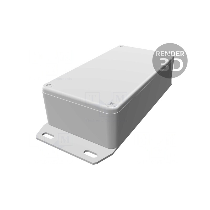 Carcasă universală cu lame de fixare 60x112x31mm | Electronic-mag.ro | Componente Electronice