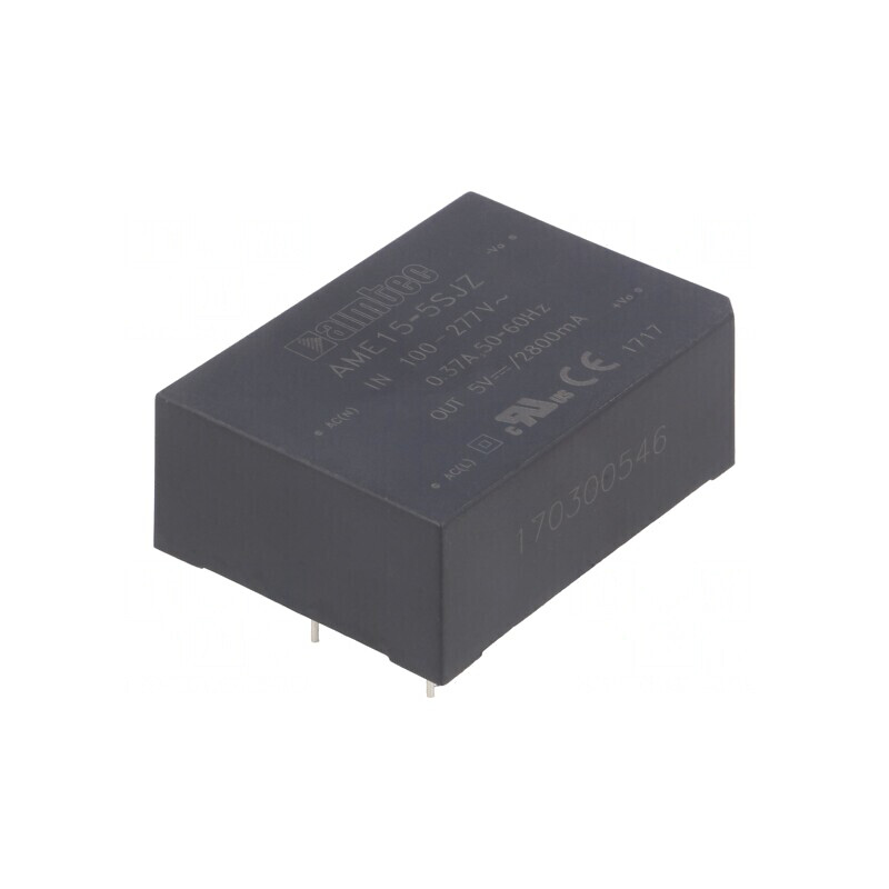 Convertor AC/DC 15W 5VDC AME15-5SJZ | Electronic-mag.ro | Componente Electronice