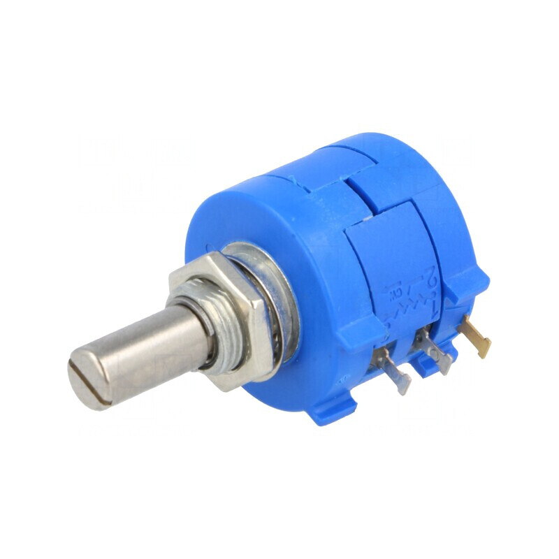 Potențiometru axial multitură 10kΩ 2W ±5% lineare 6,35mm | Electronic-mag.ro | Componente Electronice