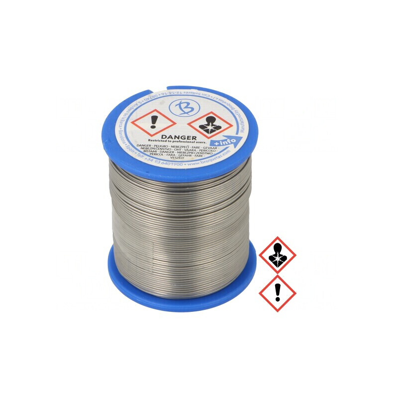 Sârmă de lipit cu plumb 0,8mm 250g 183°C BROFIL | Electronic-mag.ro | Componente Electronice