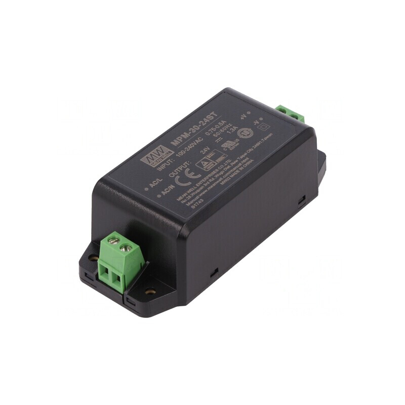 Alimentator Pulsatoriu Încastrabil Modular 30W 24V 1.3A | Electronic-mag.ro | Componente Electronice