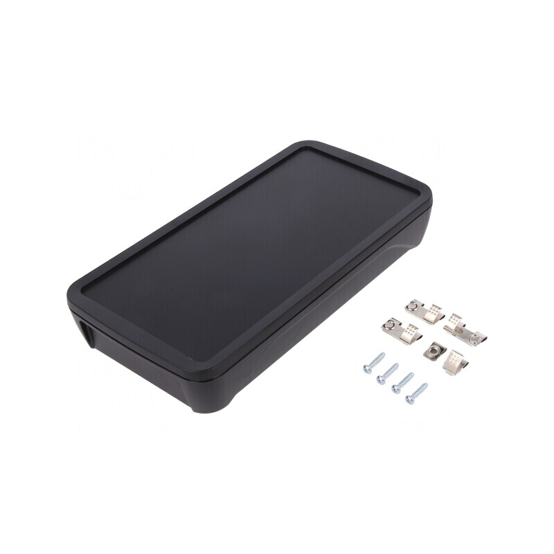 Carcasă Universală BoPad ABS Neagră 90x200x34mm | Electronic-mag.ro | Componente Electronice