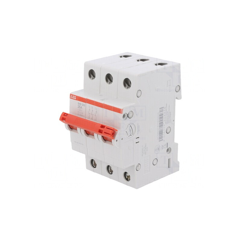 Separator-întrerupător 3 Poli pentru șină DIN 25A 415VAC | Electronic-mag.ro | Componente Electronice Separator-întrerupător 3 Poli pentru șină DIN 25A 415VAC | Electronic-mag.ro | Componente Electronice