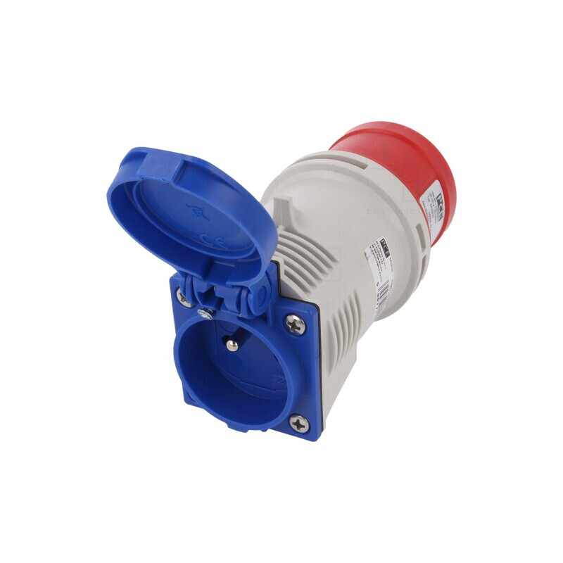 Adaptor Alimentare AC 16A 230V IP44 | Electronic-mag.ro | Componente Electronice