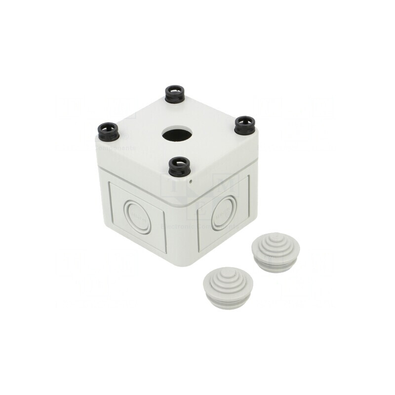 Carcasă Gri pentru Pilot 65x65x57mm | Electronic-mag.ro | Componente Electronice Carcasă Gri pentru Pilot 65x65x57mm | Electronic-mag.ro | Componente Electronice