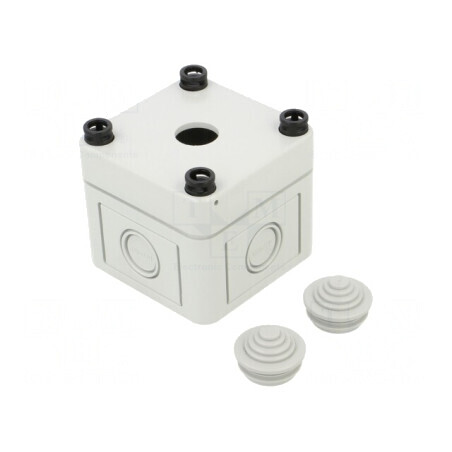 Carcasă Gri pentru Pilot 65x65x57mm | Electronic-mag.ro | Componente Electronice