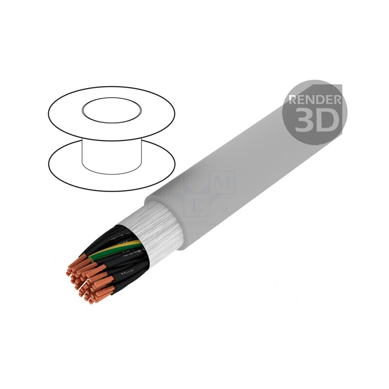 Cablu de control ÖLFLEX FD CLASSIC 810 34G1mm2 PVC | Electronic-mag.ro | Componente Electronice