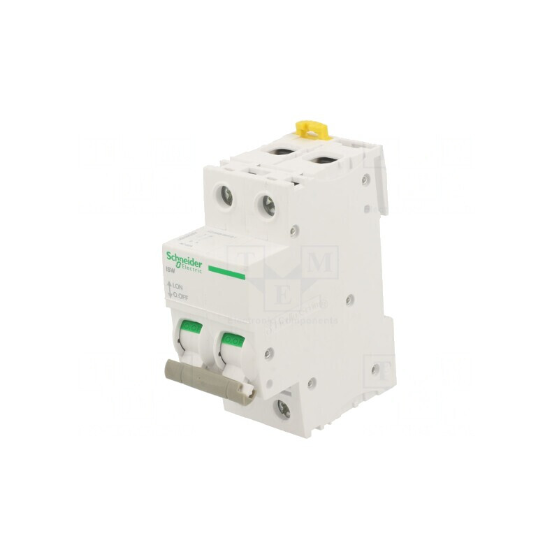 Separator-întrerupător 2P 100A 415VAC pentru şină DIN | Electronic-mag.ro | Componente Electronice