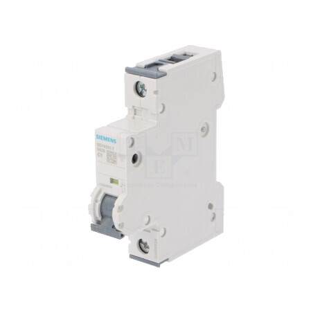 Întrerupător de Supracurent 1A 10kA 230/400VAC Poli 1 | Electronic-mag.ro | Componente Electronice